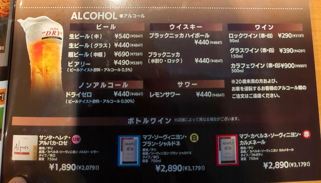 ステーキ宮ランチメニュー８A
